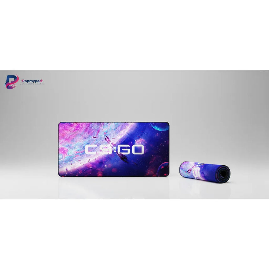 Tapis de Souris CS:GO Édition Galaxie - Glisse Ultime & Précision E-sport