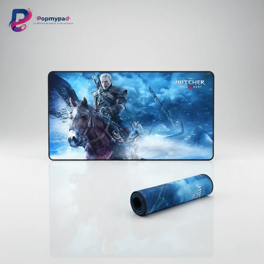 Tapis de Souris Gamer The Witcher - Édition Geralt & Ablette XXL