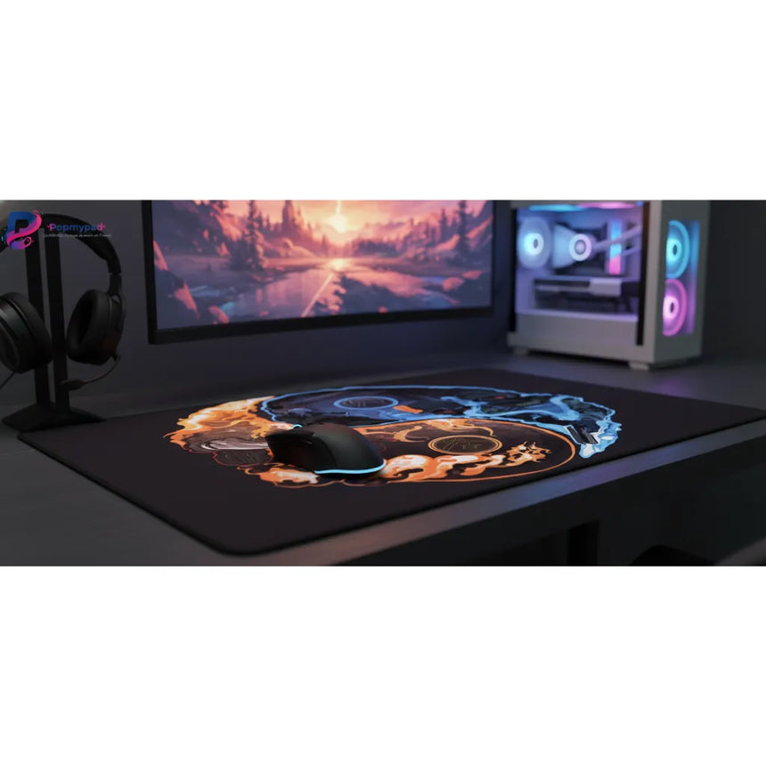 Tapis de Souris Gaming CS:GO - Édition Limitée Yin-Yang (CT vs T)