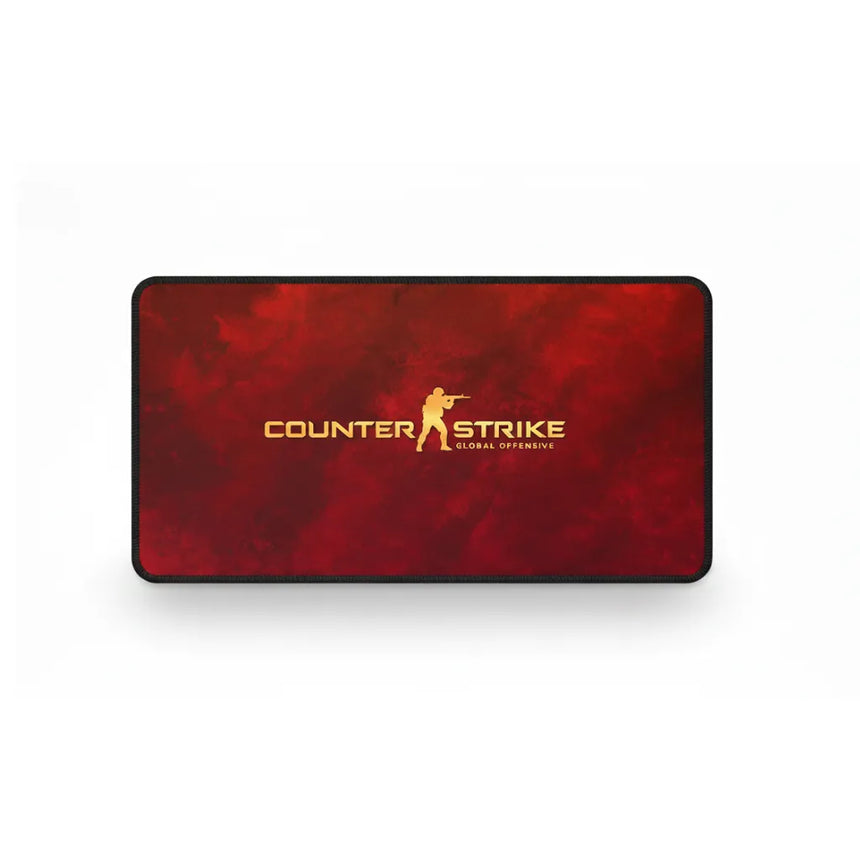 Tapis de Souris Gaming Counter-Strike CSGO - Édition Crimson Gold