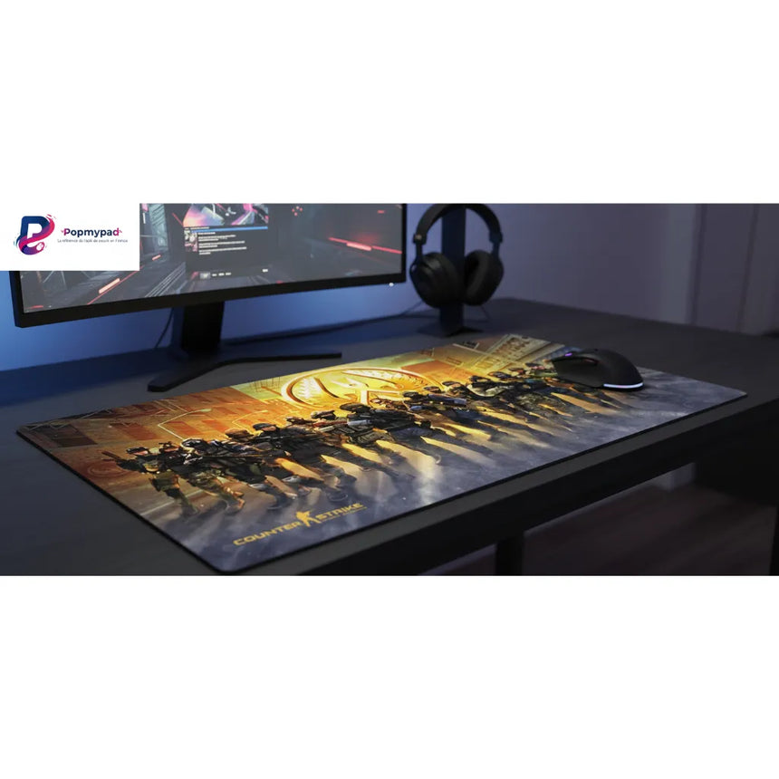 Tapis de Souris Gaming Counter-Strike : Édition CT Elite Lineup