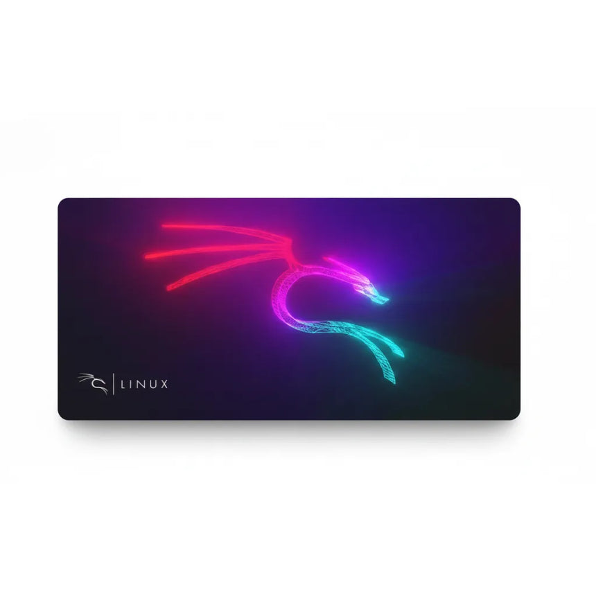 Tapis de Souris Gaming Kali Linux - Édition Néon Cyberpunk (Large Format)
