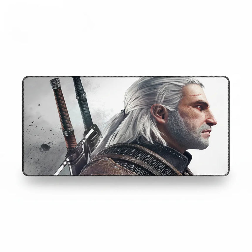 Tapis de Souris Gaming The Witcher - Édition Geralt de Riv - Glisse Ultime & Précision
