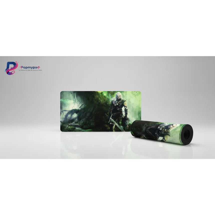 Tapis de Souris Gaming The Witcher - Édition Geralt de Riv Chasseur de Monstres