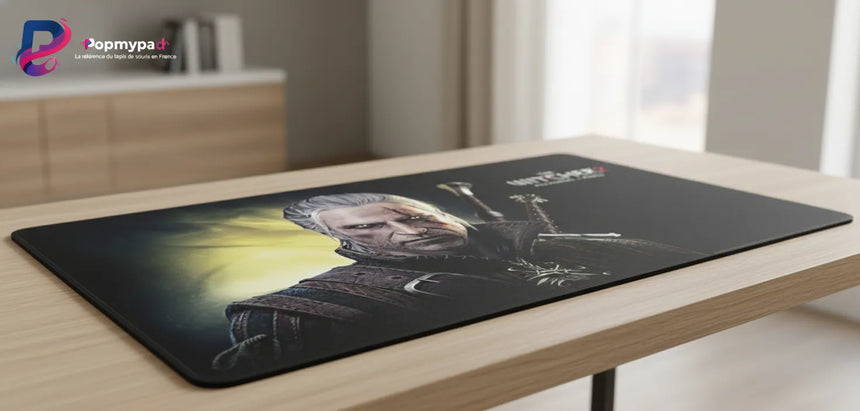 Tapis de Souris Gaming The Witcher 2 - Geralt de Riv - Édition Esport XXL