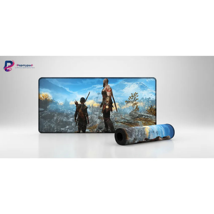 Tapis de Souris God of War - Kratos & Atreus | Édition Ultra-Précision Esport