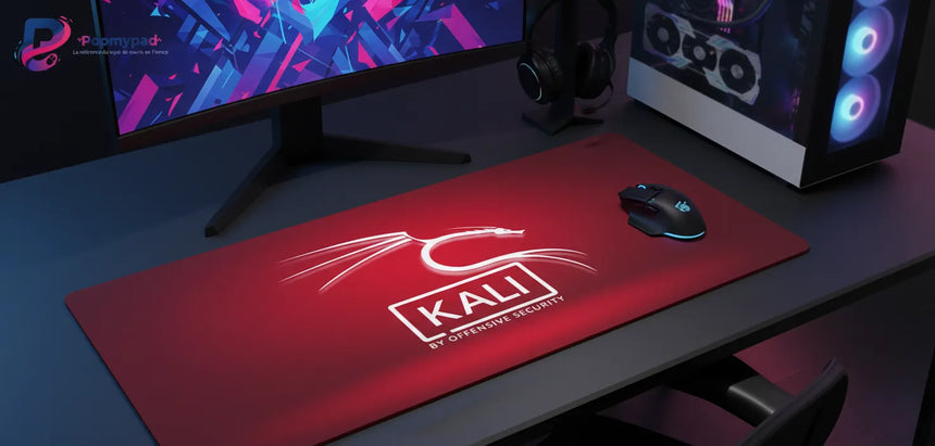 Tapis de Souris Kali Linux – Édition Collector Offensive Security Rouge
