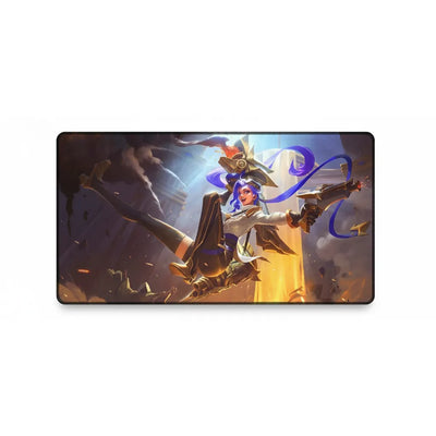 Tapis de Souris League of Legends - Jinx Glorieuse | Précision Esport & Glisse Ultime