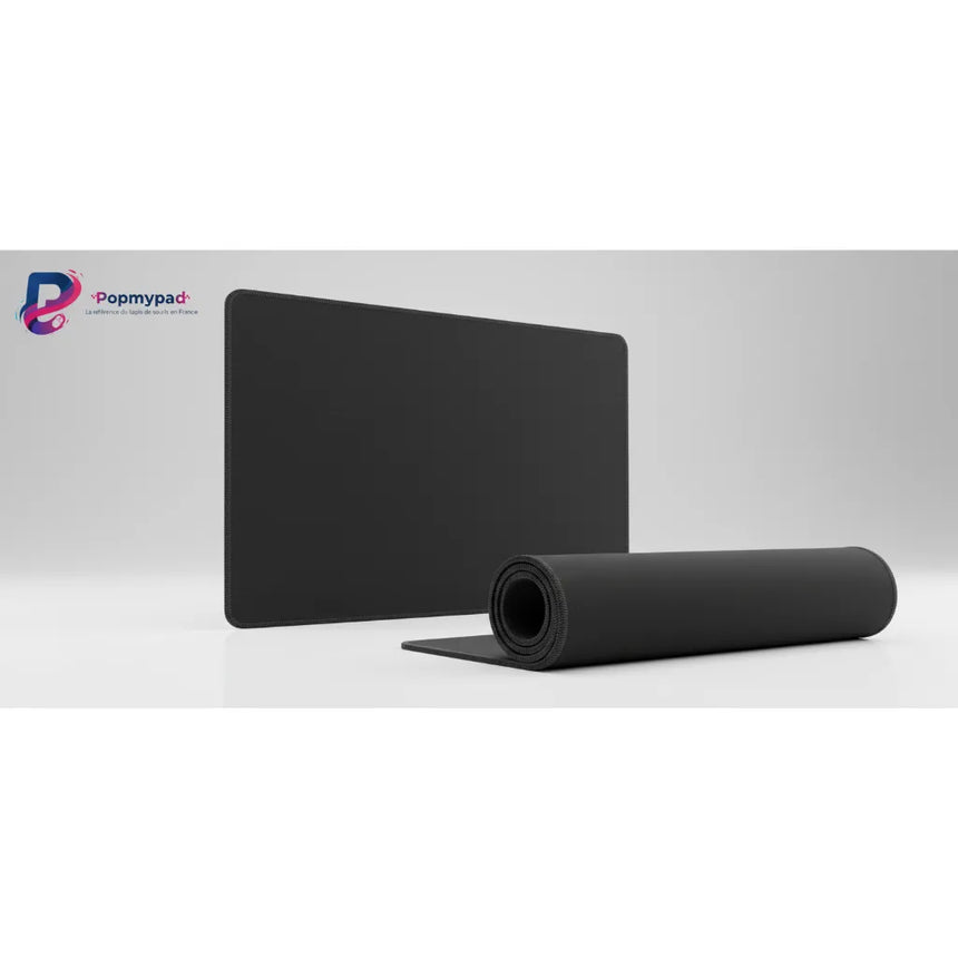 Tapis de Souris Noir Minimaliste - Élégance & Haute Précision