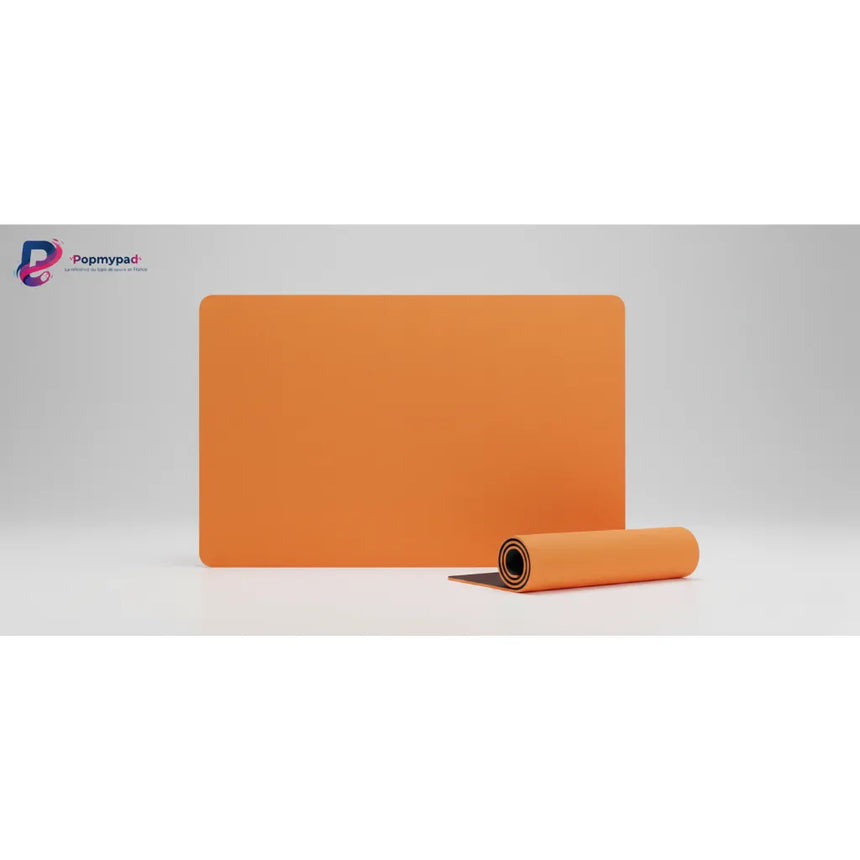 Tapis de Souris Orange Vibrant - Édition Premium