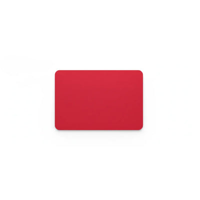 Tapis de Souris Rouge Intense - Minimaliste & Ergonomique - Popmypad