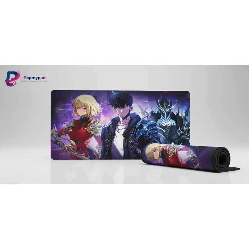 Tapis de Souris Solo Leveling - L'Éveil du Monarque des Ombres