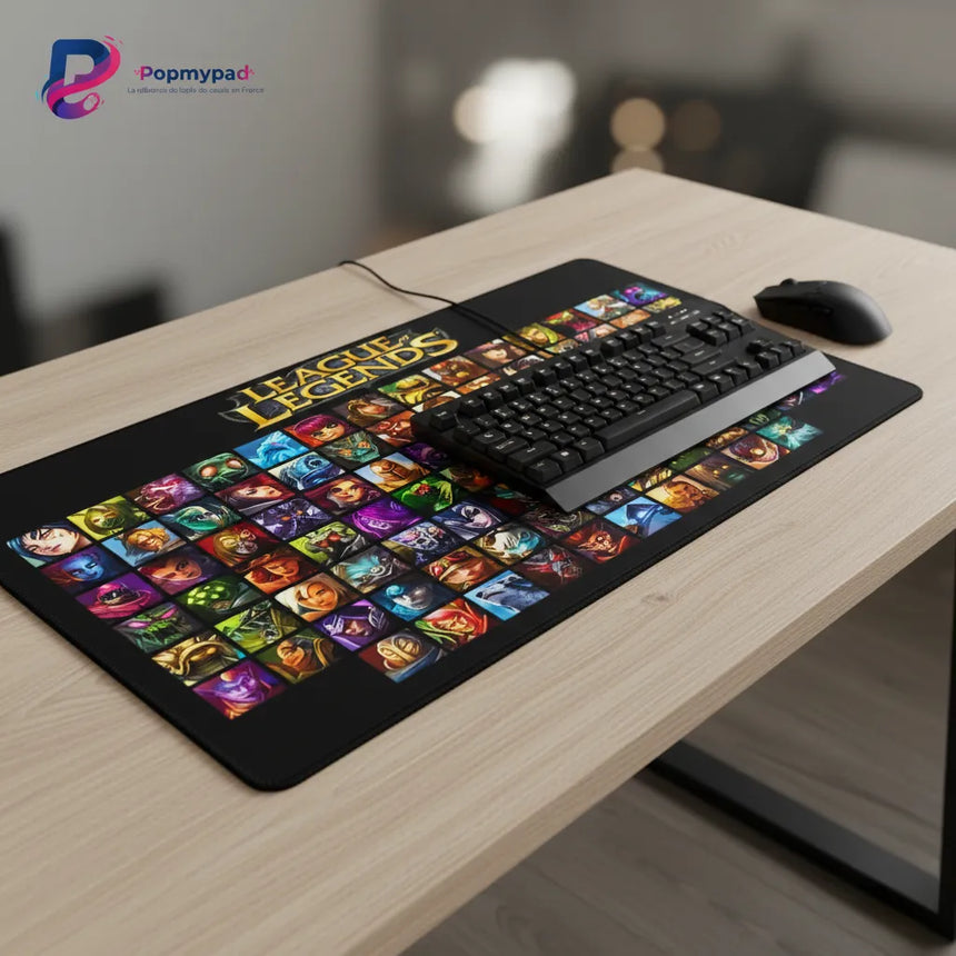 Tapis de Souris XXL League of Legends - Édition Grille des Champions Anthologie