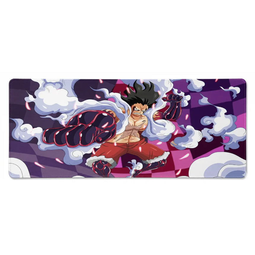 Tapis de Souris XXL One Piece Luffy Gear 4 Snakeman (900x400mm) - Précision Esport - PopMyPad