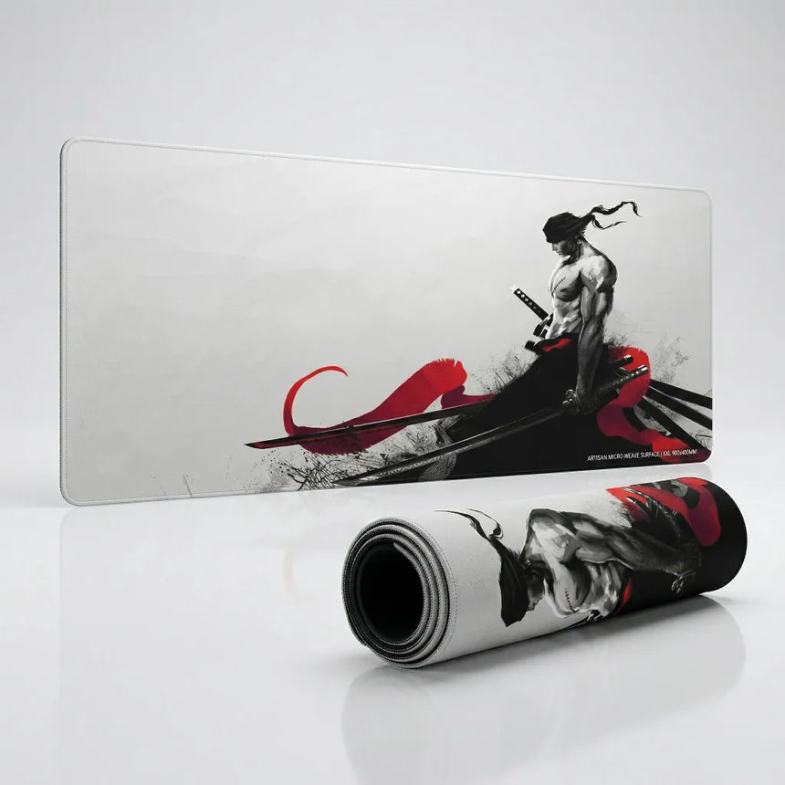 Tapis de Souris XXL One Piece Roronoa Zoro (900x400mm) - Glisse Ultime Esport - PopMyPad
