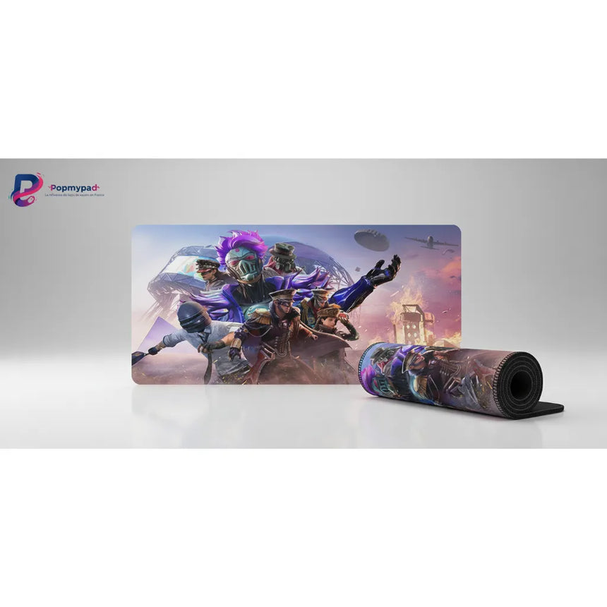 Tapis de Souris XXL PUBG Battle Royale Squad (900x400mm) - Précision Esport & Glisse Ultime - PopMyPad