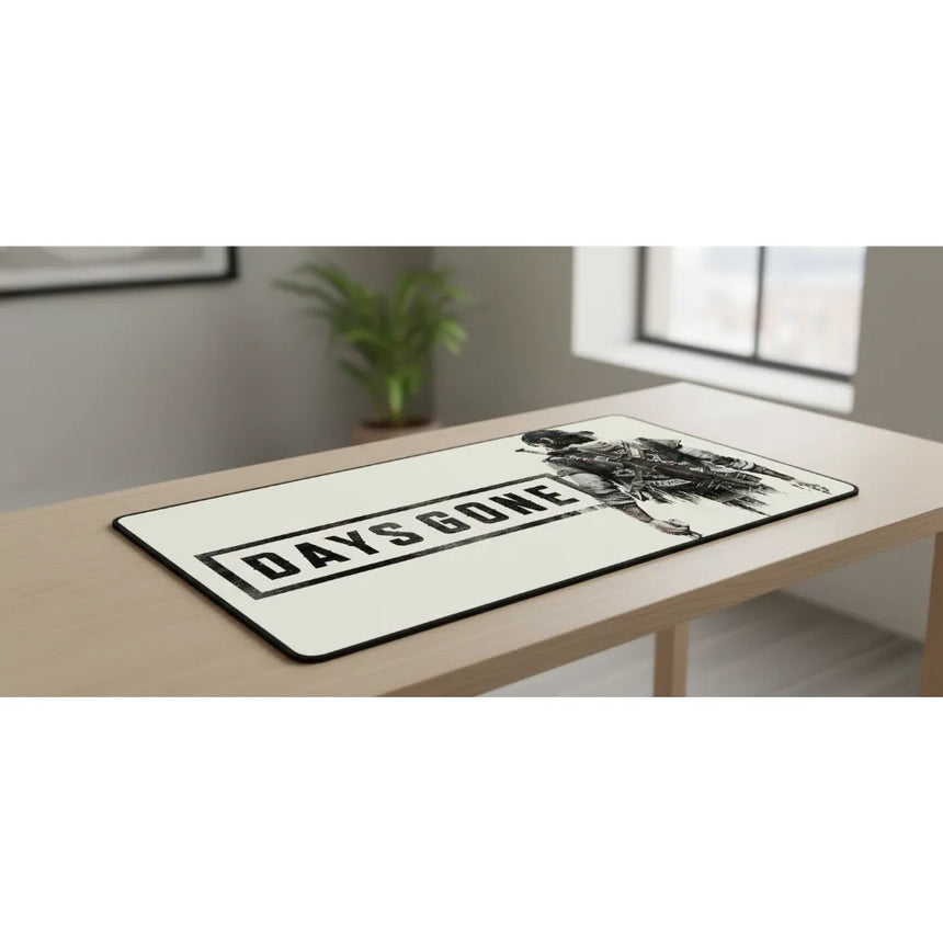 Tapis de souris Days Gone - Précision de Survie & Design Minimaliste XXL