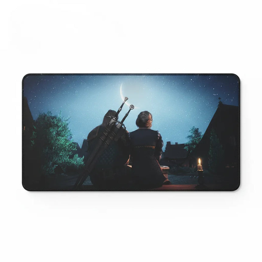 Tapis de souris Gamer - The Witcher : Édition Nuit Étoilée - Glisse Ultime & Précision X