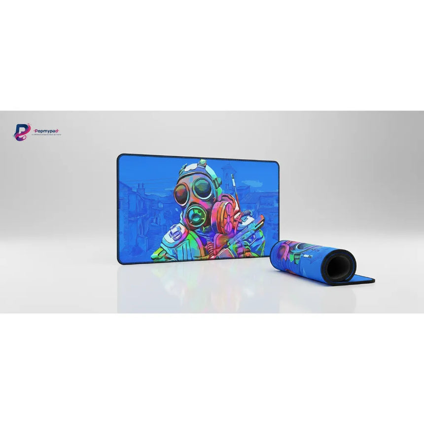 Tapis de souris Gamer CS:GO - Design Neon Operator SAS - Haute Précision