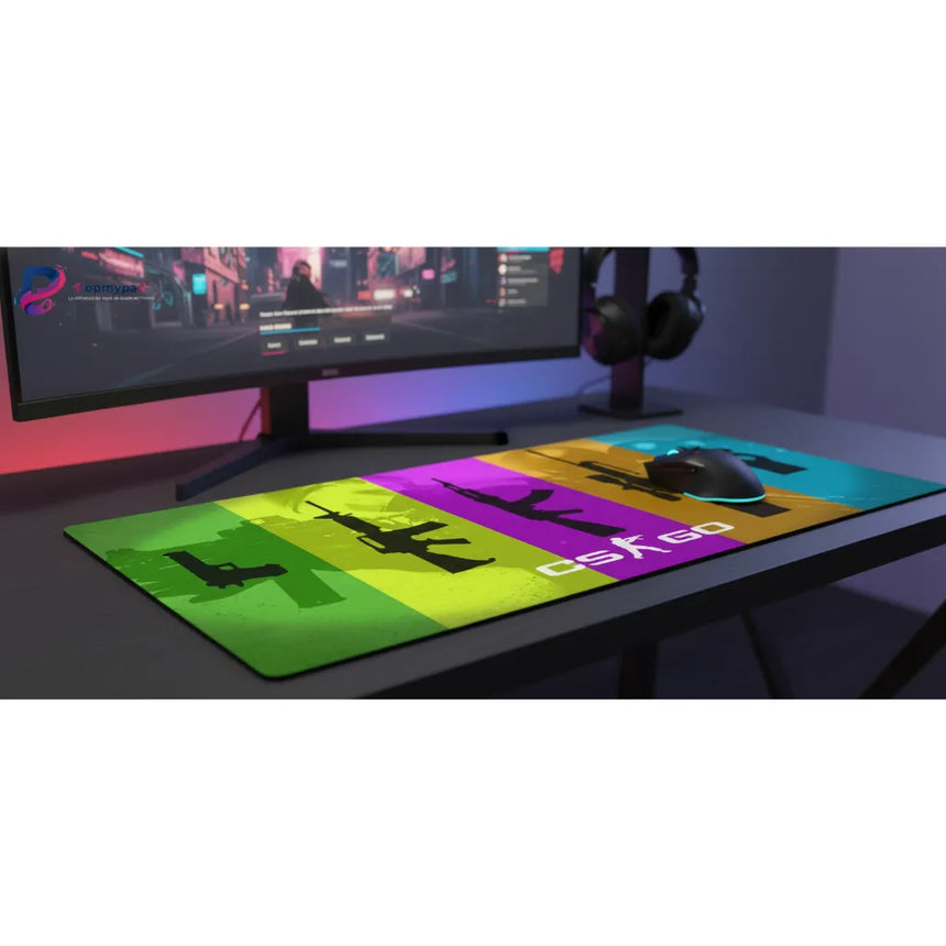 Tapis de souris Gaming CSGO - Tactical Spectrum Edition
