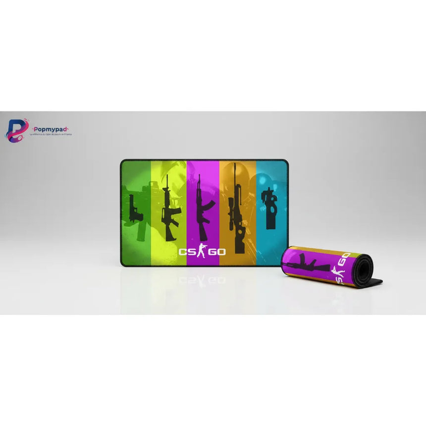 Tapis de souris Gaming CSGO - Tactical Spectrum Edition