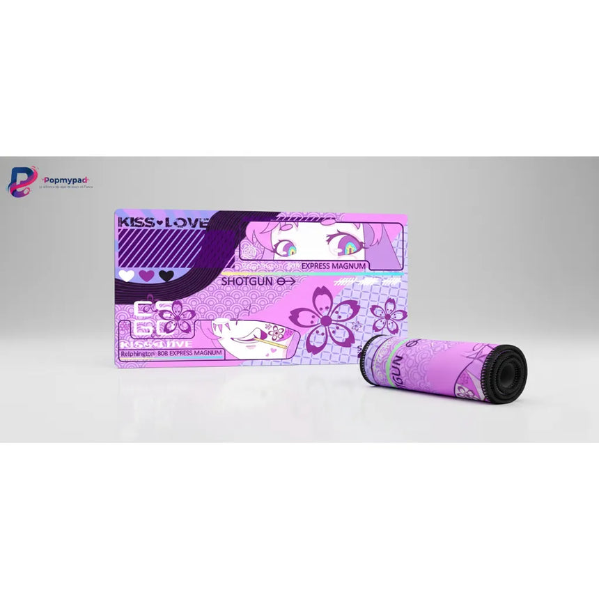 Tapis de souris Gaming CS:GO Edition Cyber-Manga & Sakura – Précision Ultime