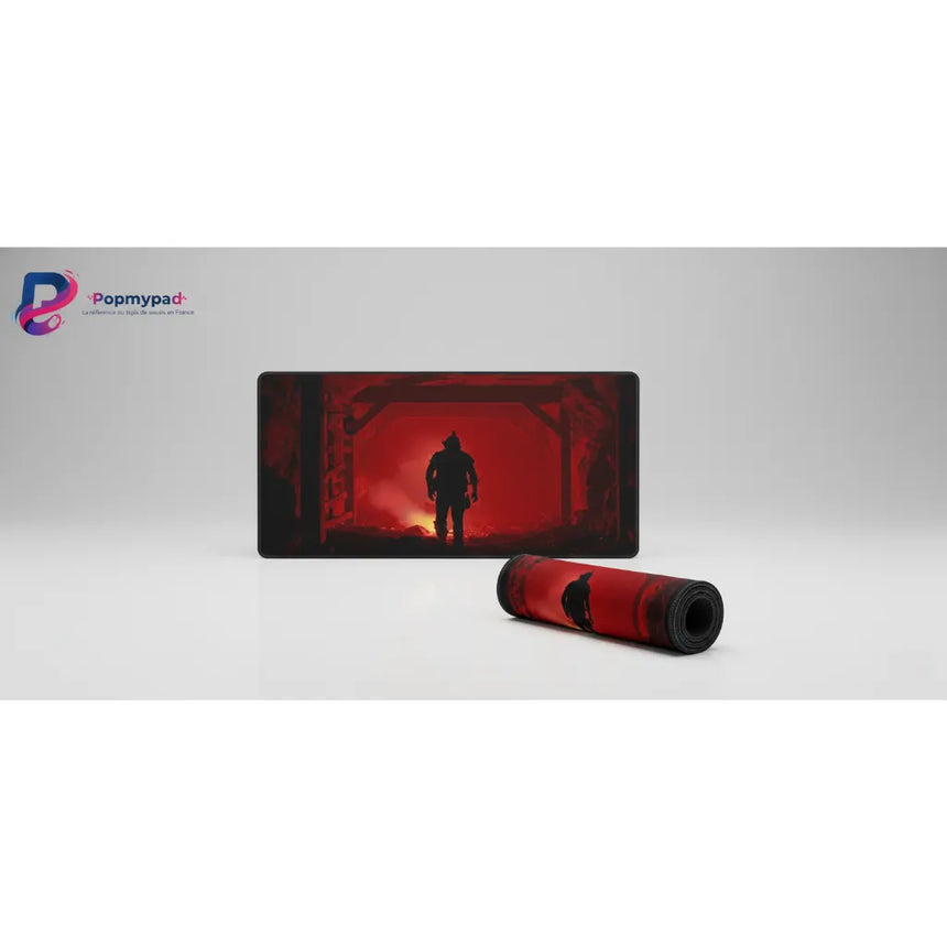 Tapis de souris Gaming Days Gone - Édition Apocalypse Rouge & Précision Ultime
