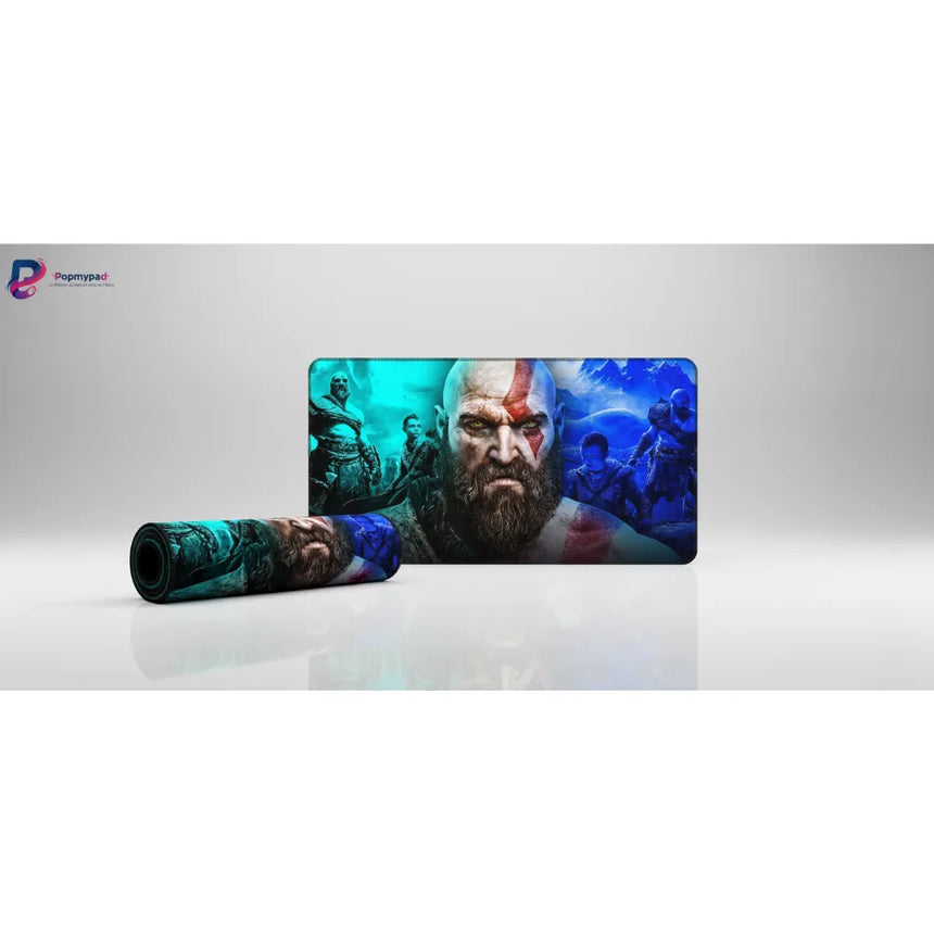 Tapis de souris Gaming God of War - Édition Kratos & Atreus - Glisse Ultime