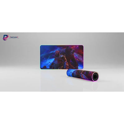 Tapis de souris Gaming God of War - Édition Kratos & Ours Galactique