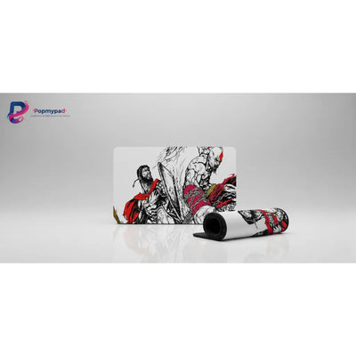 Tapis de souris Gaming God of War - Édition Kratos à Midgard