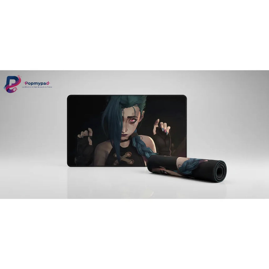 Tapis de souris Gaming Jinx - Édition Collector Arcane (League of Legends)