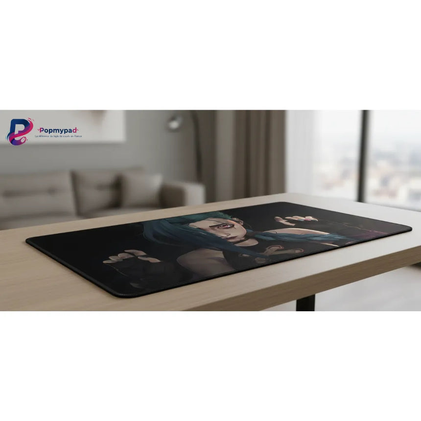 Tapis de souris Gaming Jinx - Édition Collector Arcane (League of Legends)