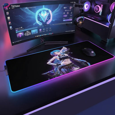 Tapis de souris Gaming RGB - League of Legends : Jinx Edition XXL