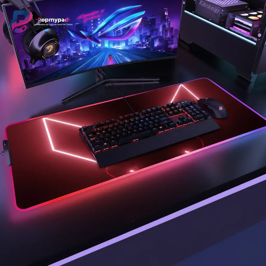 Tapis de souris Gaming RGB Valorant - Édition Cypher "The Spy" XXL