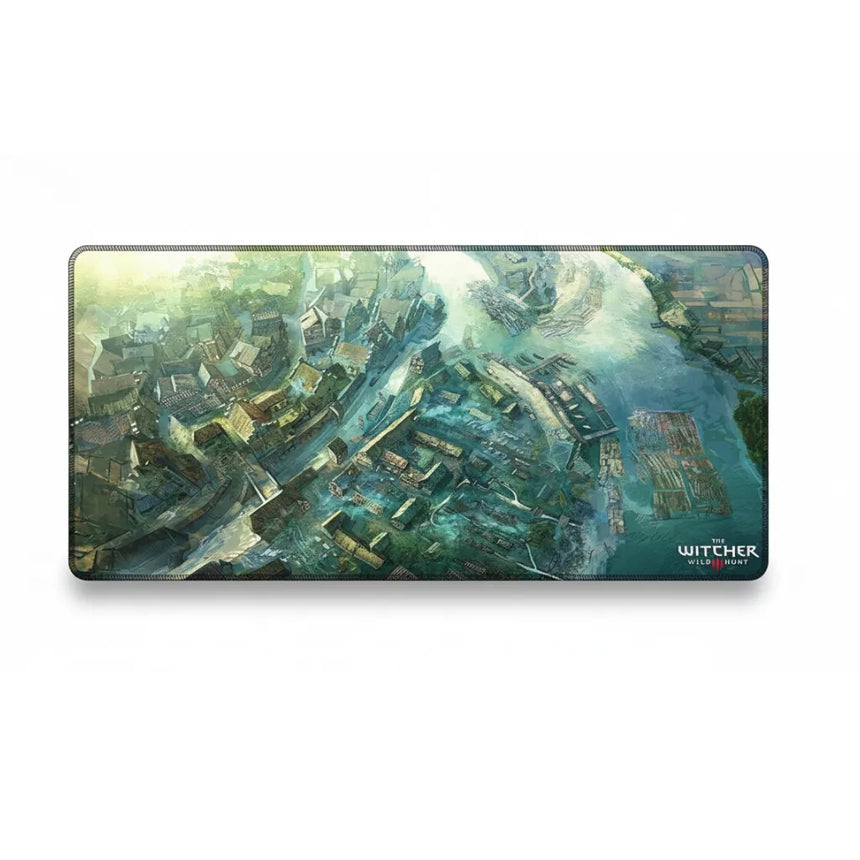 Tapis de souris Gaming The Witcher - Édition Novigrad | Glisse Ultime & Précision