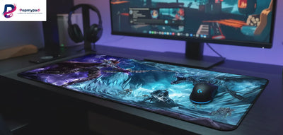 Tapis de souris Gaming World of Warcraft - Édition Duel Épique Sylvanas vs Roi Liche