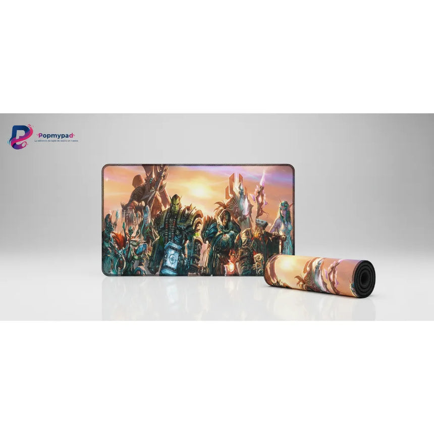 Tapis de souris Gaming World of Warcraft - Édition Légendes d'Azeroth XXL