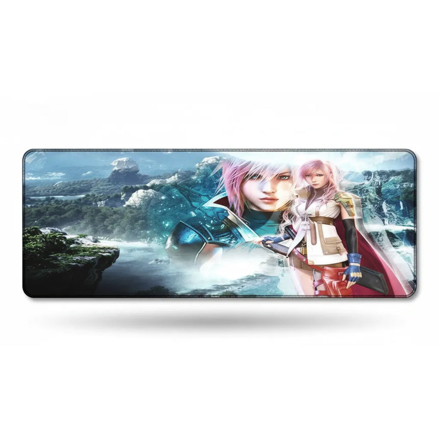 Tapis de souris Gaming XXL - Édition Légende de Lightning : Précision & Esthétique Fantasy