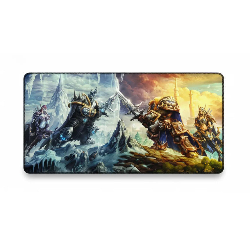 Tapis de souris Gaming XXL - World of Warcraft : Le Choc des Épées (Édition Limitée)
