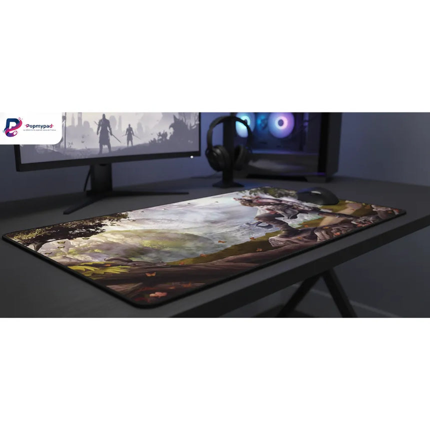 Tapis de souris God of War - Édition Kratos & Atreus Précision & Glisse Ultime