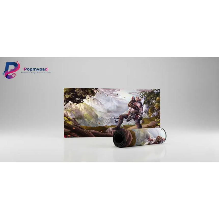 Tapis de souris God of War - Édition Kratos & Atreus Précision & Glisse Ultime
