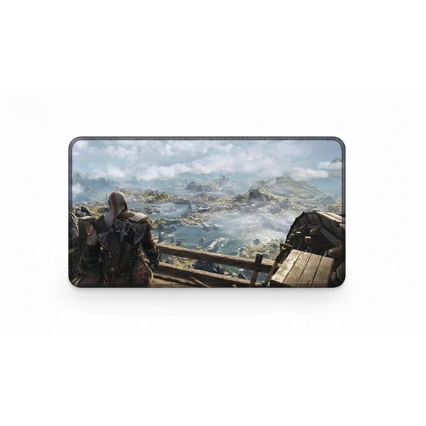 Tapis de souris God of War - L'Épopée de Kratos à Midgard