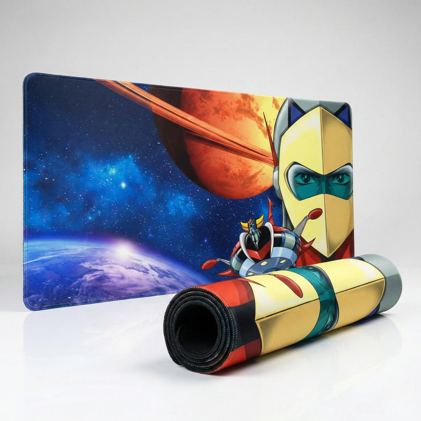 Tapis de souris Goldorak - Édition Collector Actarus & Galaxie (Deskmat XL)