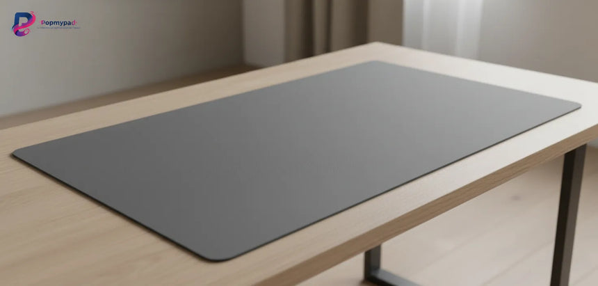 Tapis de souris Gris Anthracite — Élégance Minimaliste & Confort Pro
