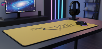 Tapis de souris Kali Linux - Édition Offensive Security Cyber-Jaune