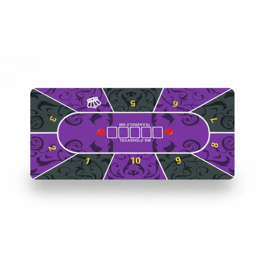 Tapis de souris Poker - Édition Texas Hold'em "Royal Purple"