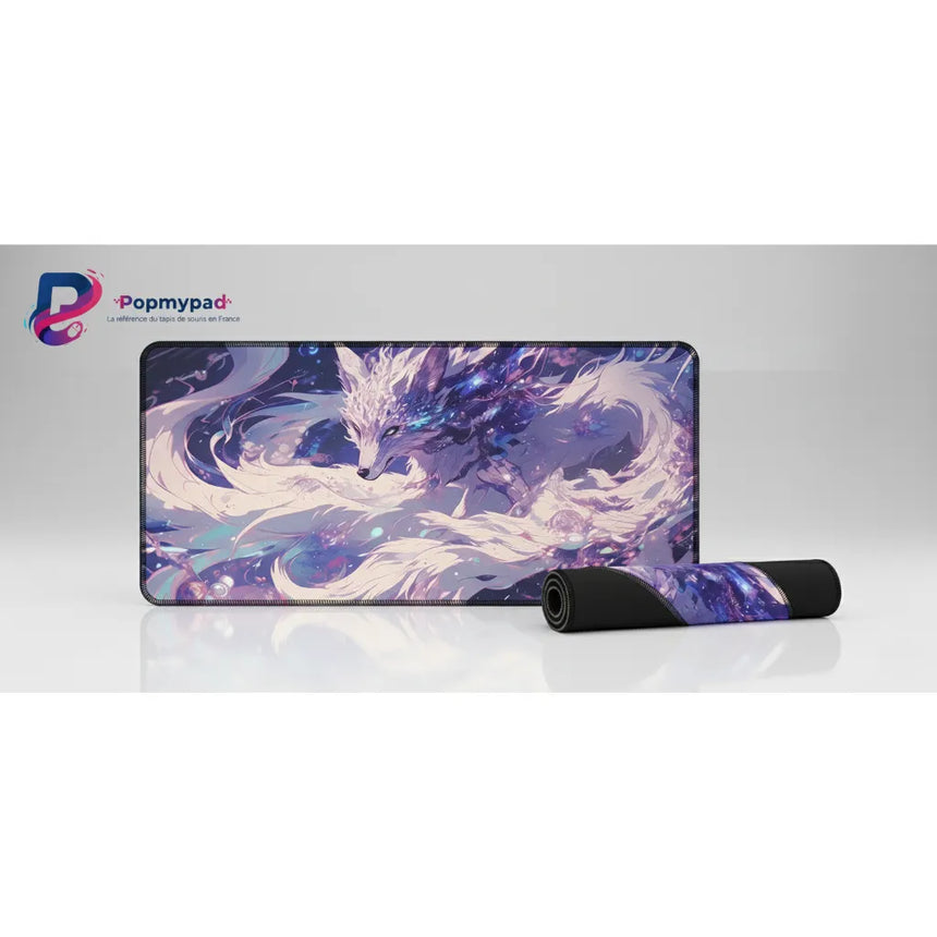 Tapis de souris Renard Cosmique - L'Esprit des Étoiles (Édition Artistique)