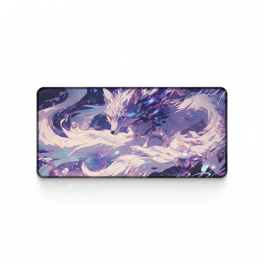 Tapis de souris Renard Cosmique - L'Esprit des Étoiles (Édition Artistique)