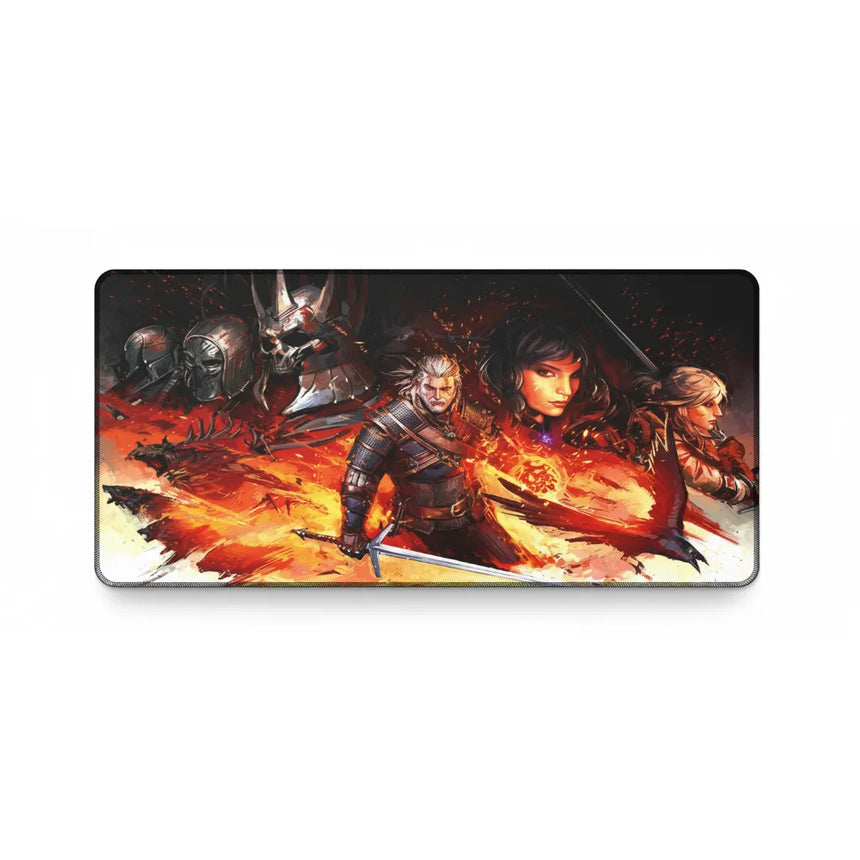 Tapis de souris The Witcher 3 - Édition "Le Destin des Flammes" : L'Art du Combat