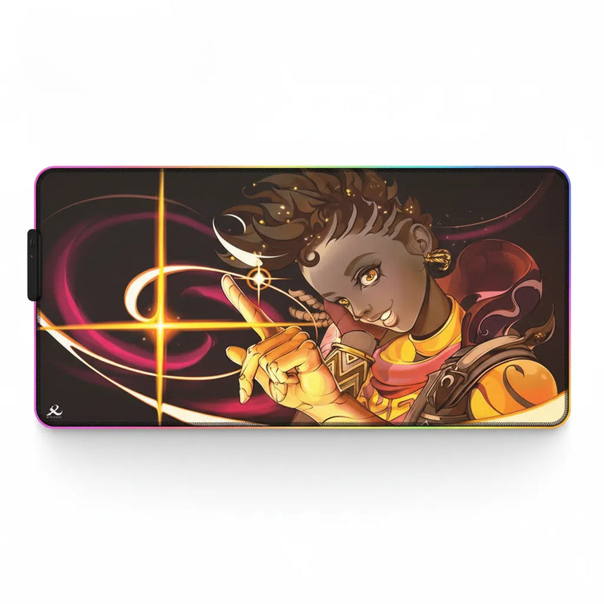 Tapis de souris Valorant - Astra - Précision Cosmique & RGB XXL